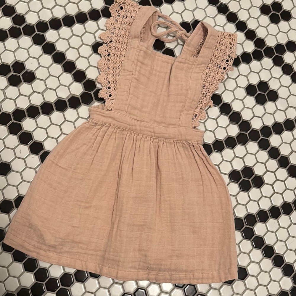 Jamie Kay Pink Halter Sundress with Flutter Sleeves